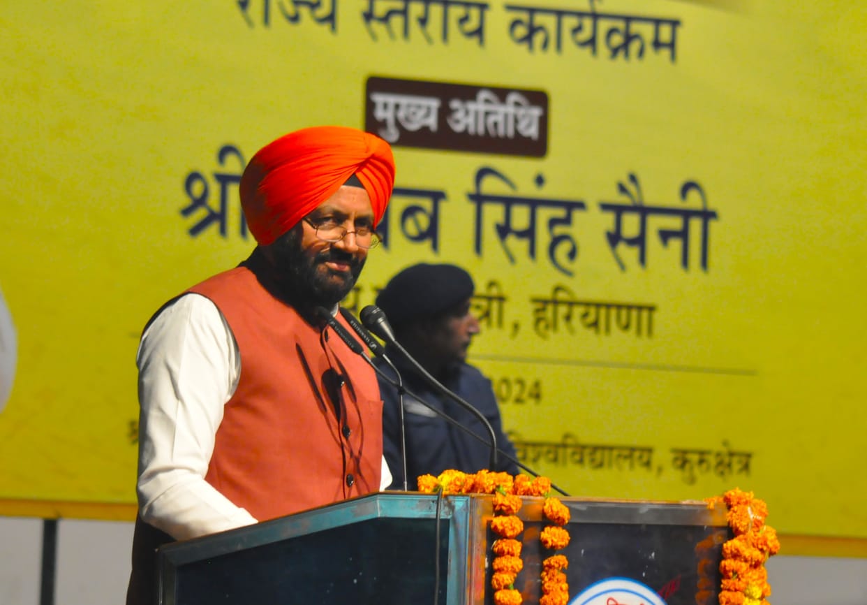 Gurus of Sikhism made infinite sacrifices for the country and society: Naib Saini