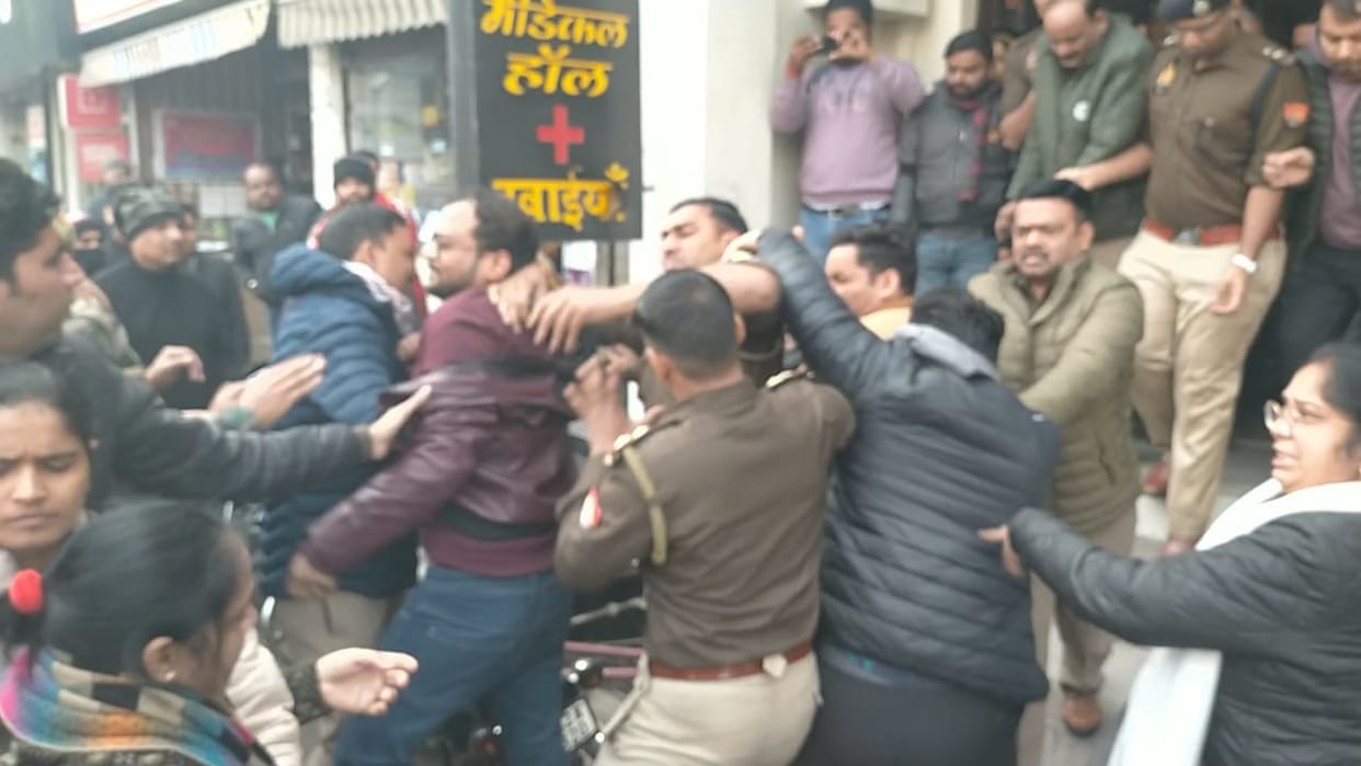 Husband beaten up over woman's death