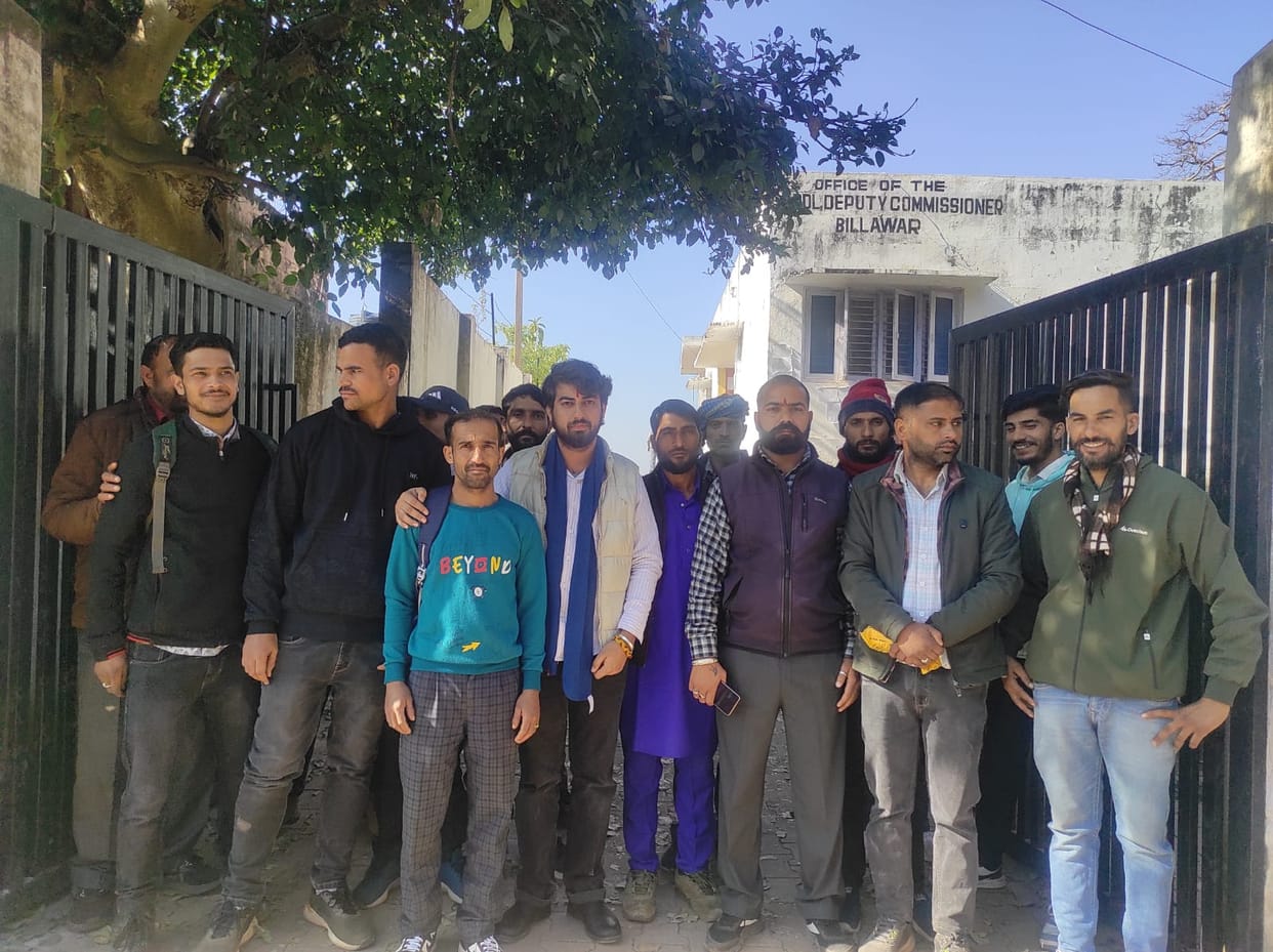 Delegation of Dhanu parol Villagers Meet with ADC