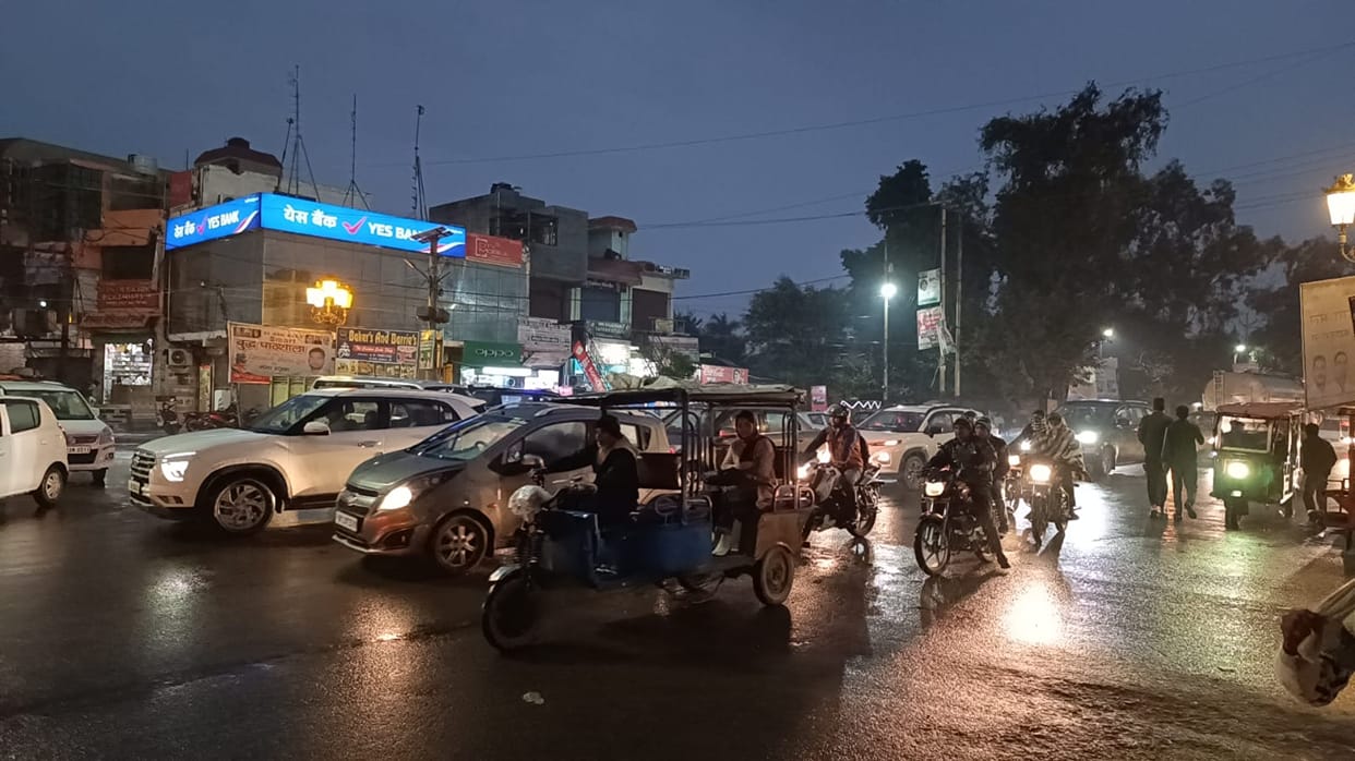 Rain and wind increased the cold