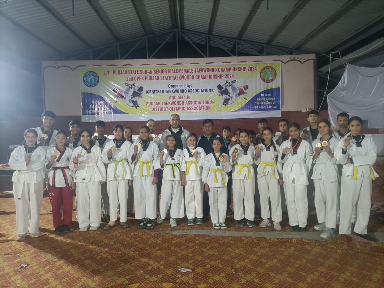Chamba players won seven gold medals in Taekwondo competition