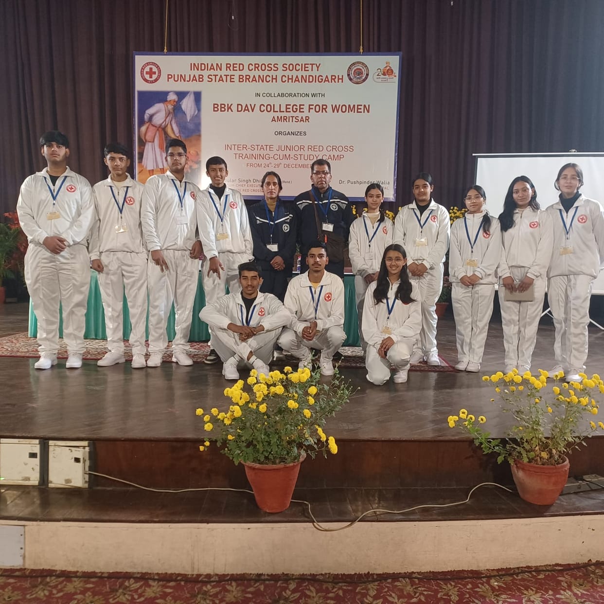 Excellent performance of PMShri Vidyalaya Aani in National Junior Red Cross Training and Study Camp