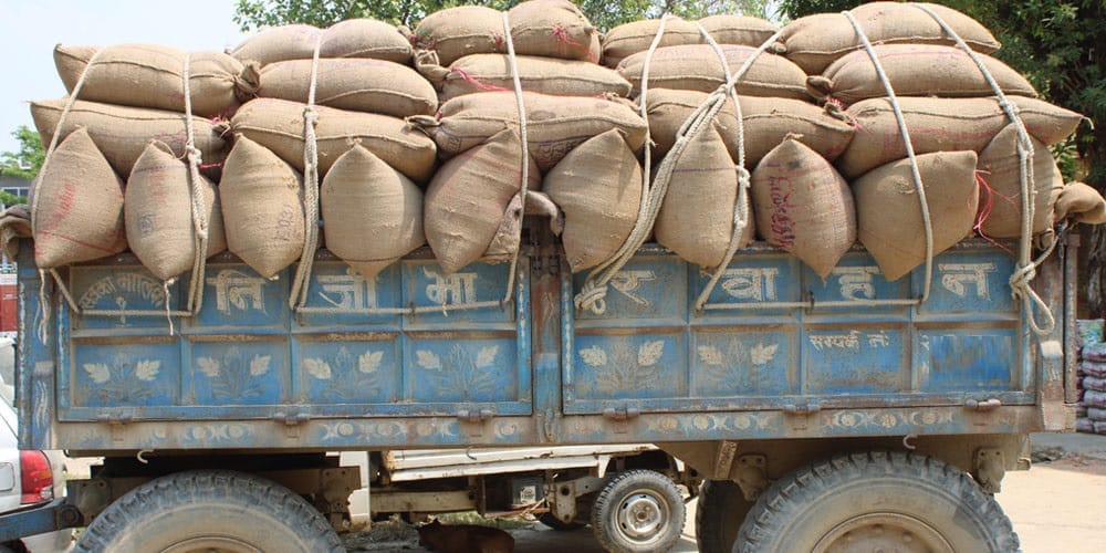 Indian goods are being smuggled in Nepal due to the high price of the market