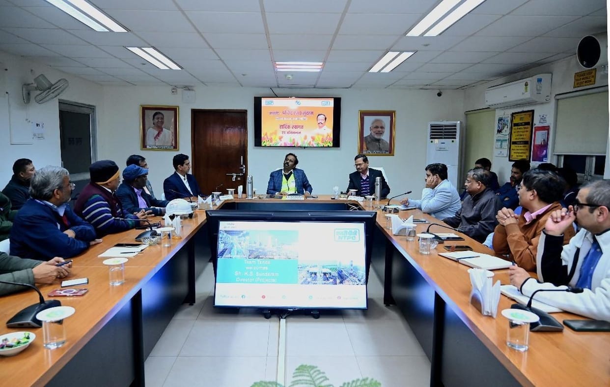 Director of NTPC Limited inspected Tanda Project