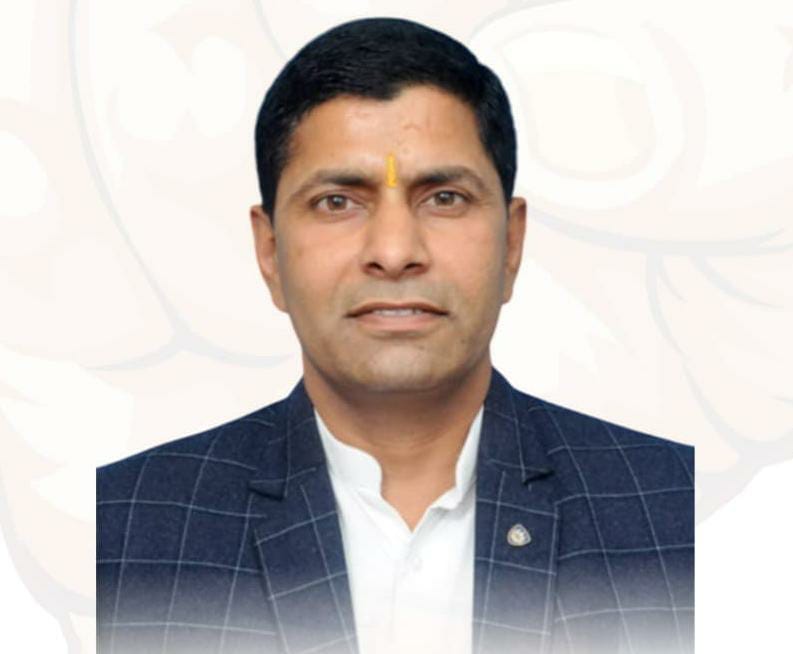 Manoj became the district head of Haryana School Lecturers Association
