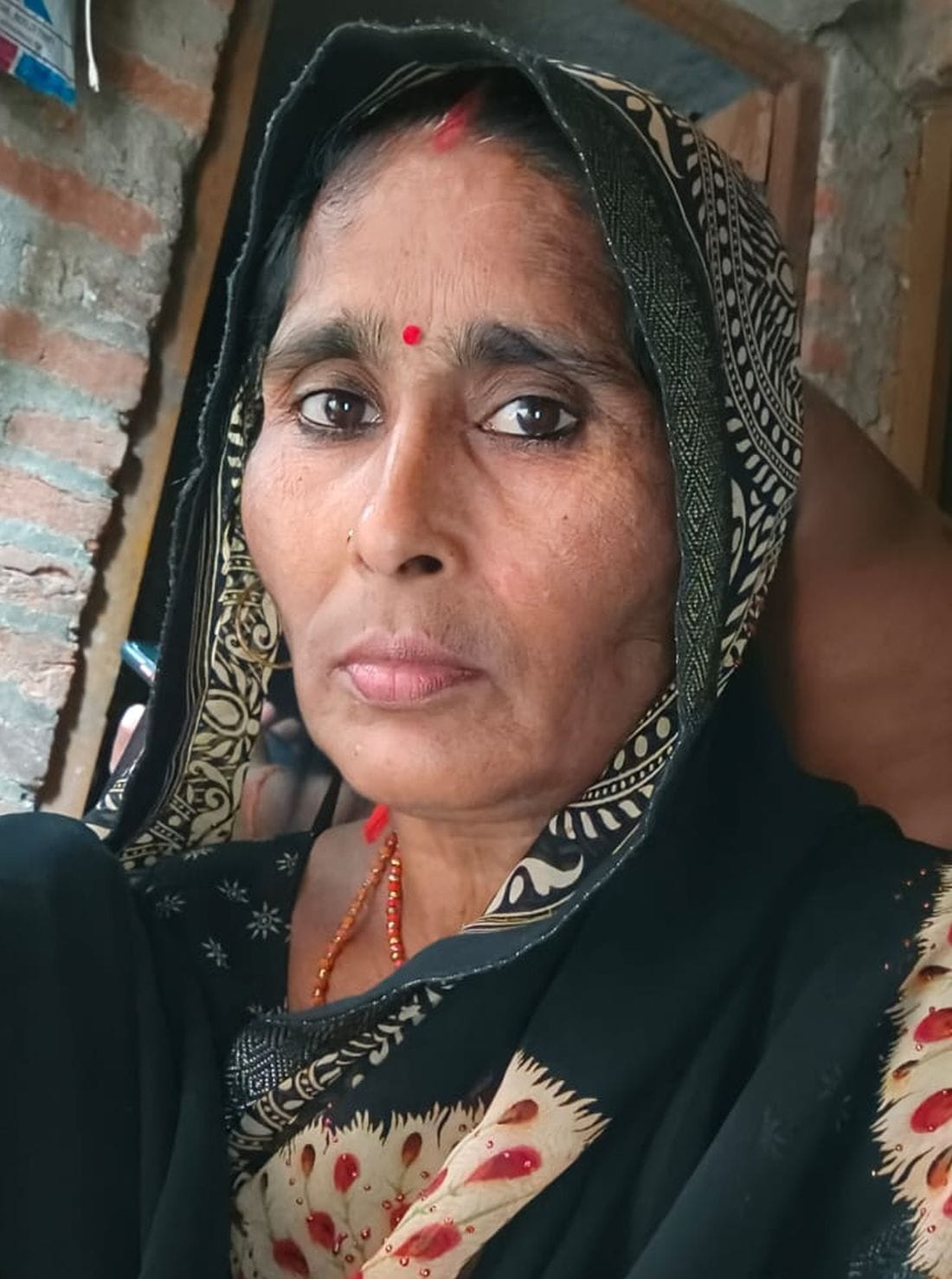 Woman riding a car died in a road accident
