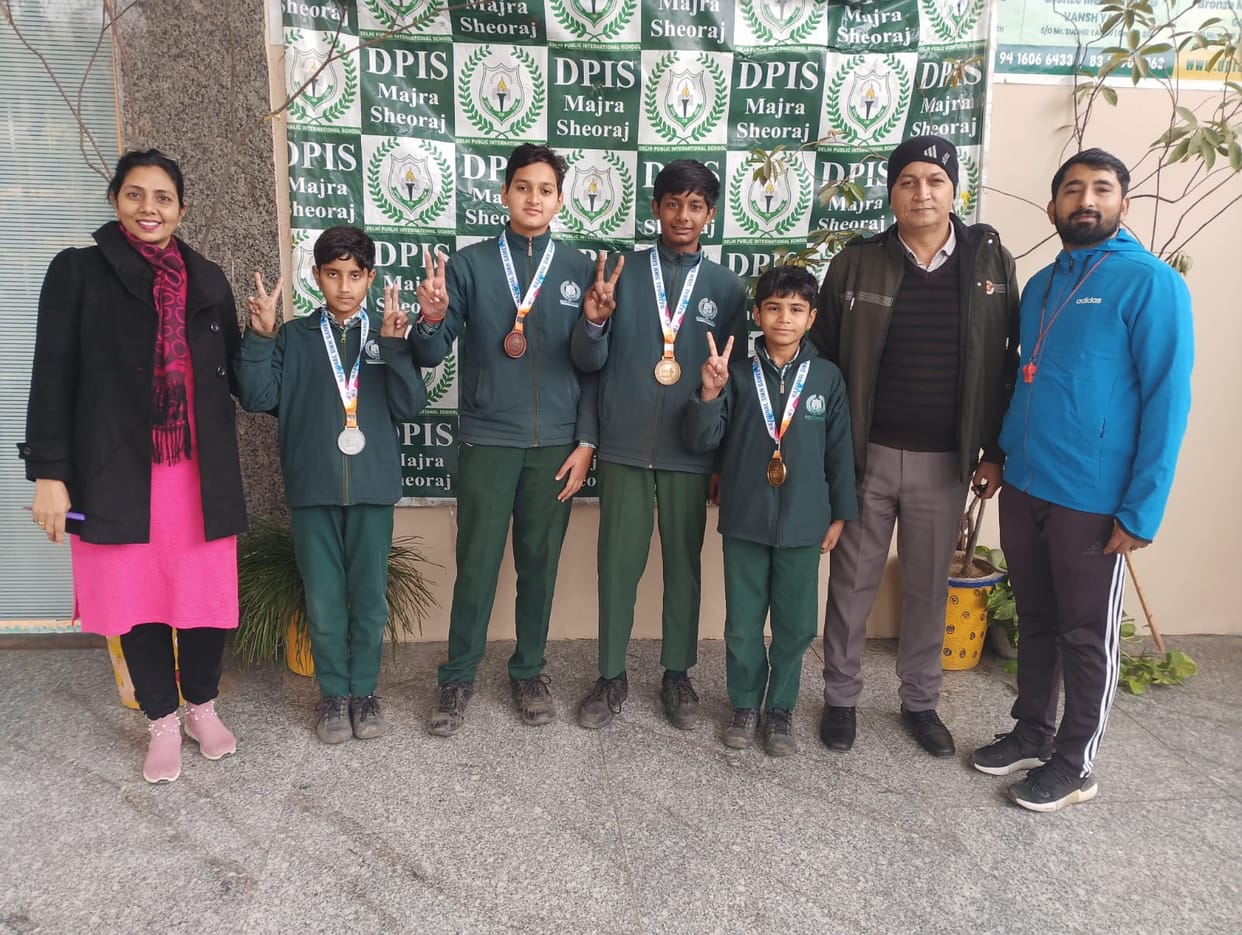 DPIS players won medals