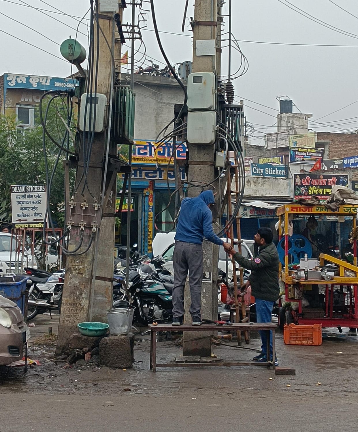 Electricity Corporation installed 700 new transformers in the district, increased the capacity of three sub-stations