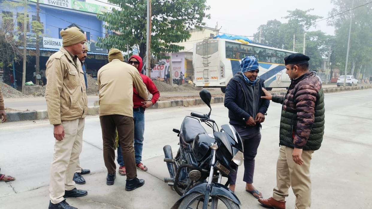 Keeping an eye on suspects, police increased security in Dharmanagari