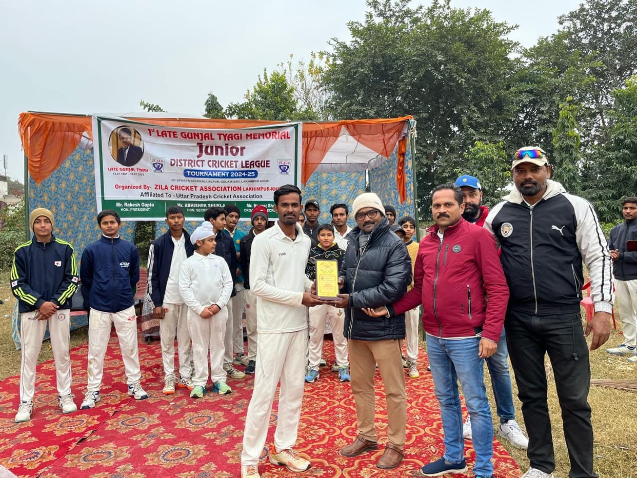 The players of the Tigers team won the match by six wickets
