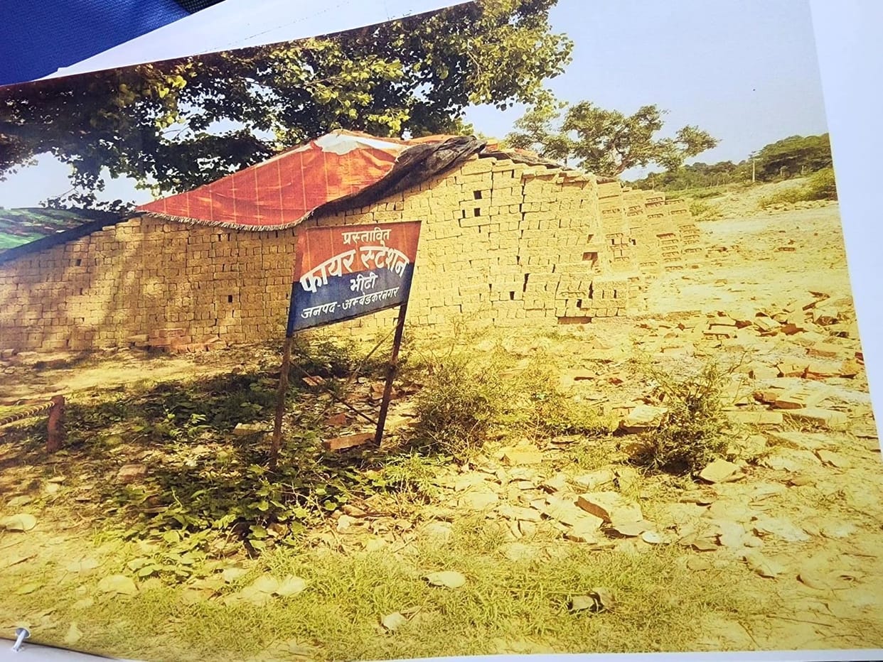Bhiti has been waiting for the construction of a fire station for a decade