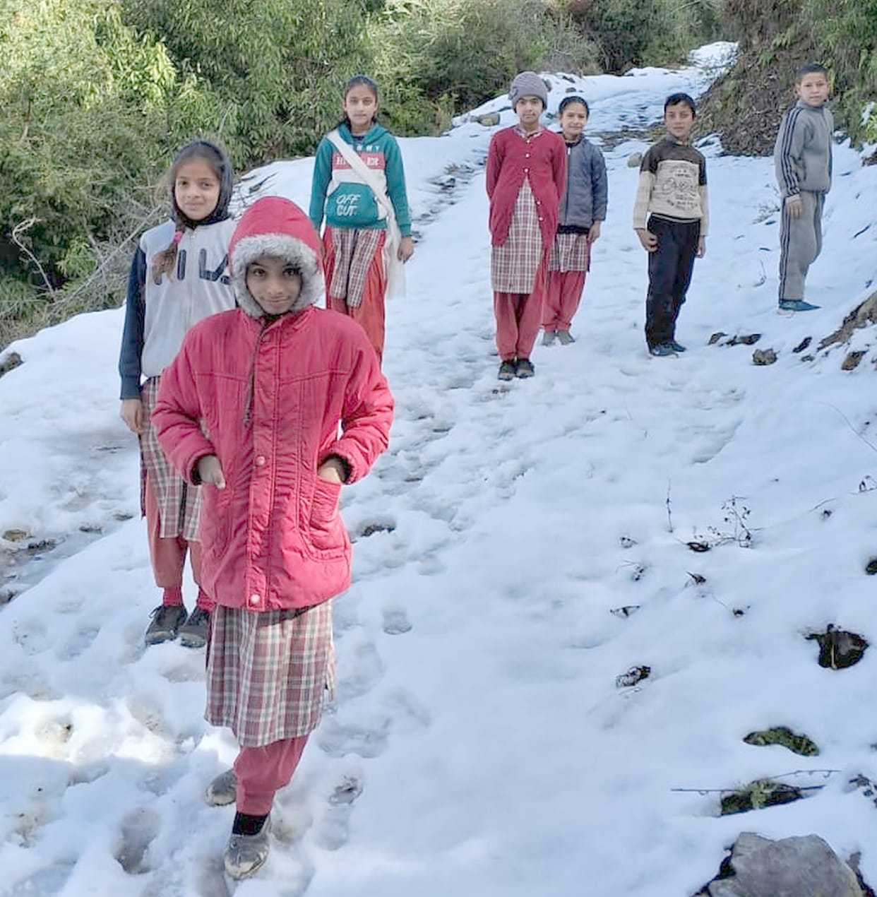 Naunihal arrived amidst snow to hear the results, received awards