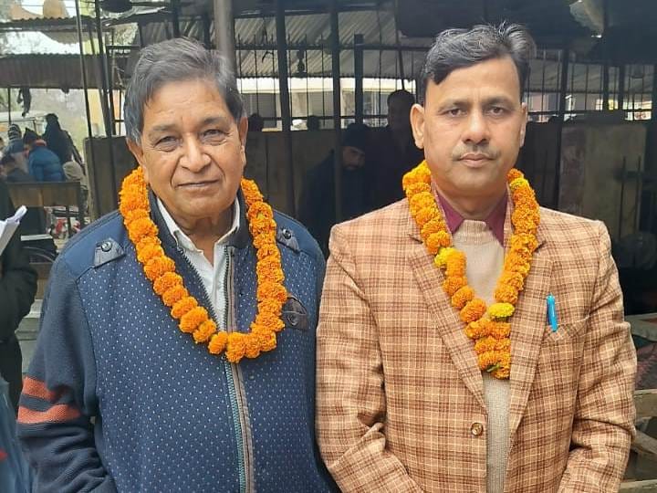Tehsil Bar Election: Chandrasen became president and Madan became general secretary