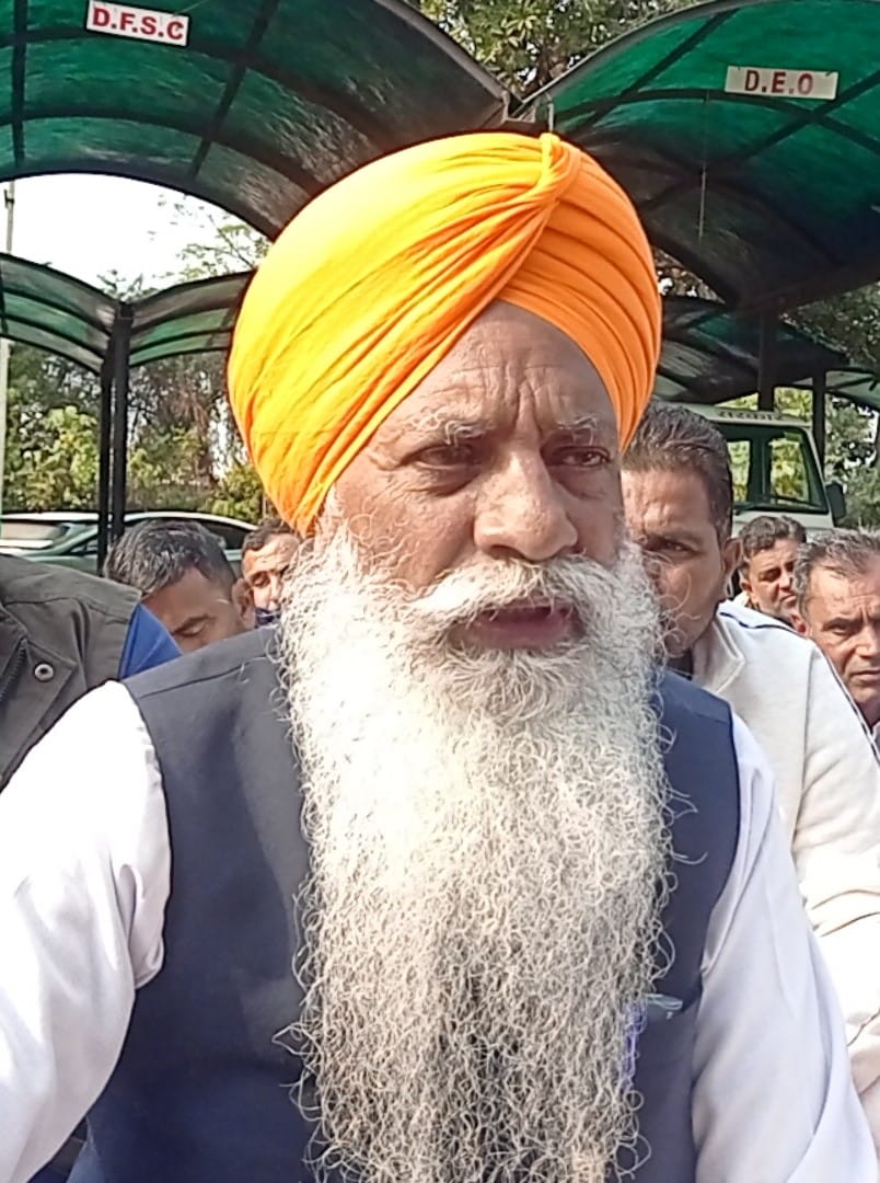 Farmers were stopped from going to Khanauri border