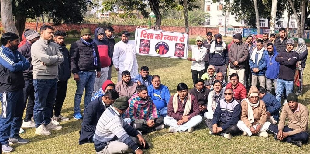 demanded justice from the administration for the student