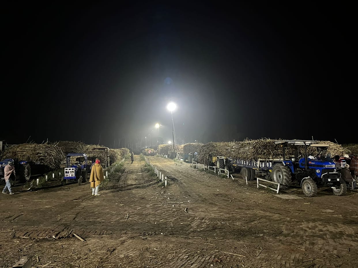 Shortage of sugarcane, crushing did not happen for 20 hours