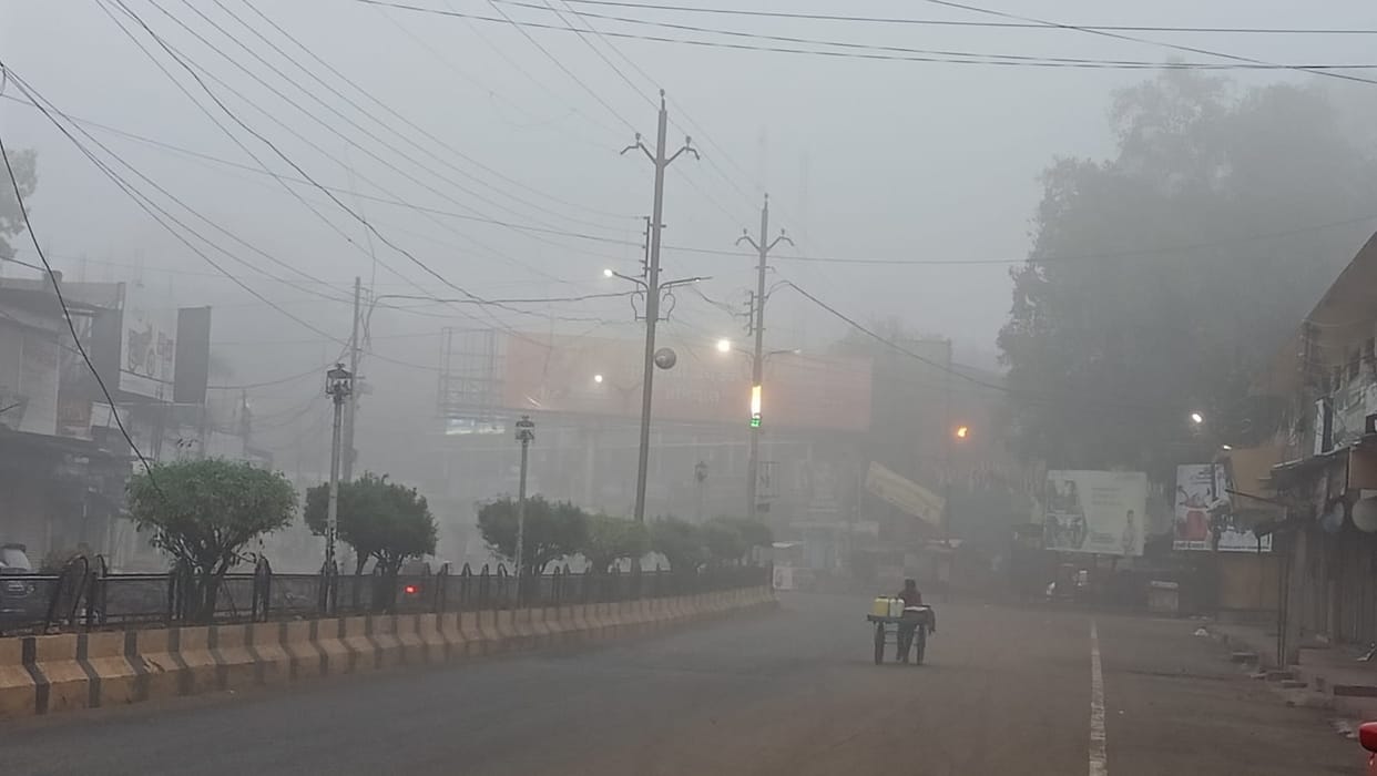 Shahdol News: On the last day of the year, severe cold wave hits, fog and cold wave affects life