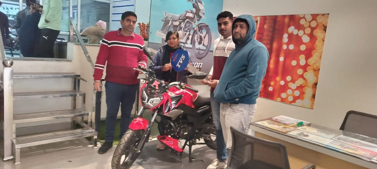 Two and four wheelers were sold in abundance on the arrival of New Year