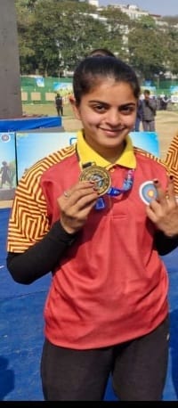 Divya Saini aims for gold in archery competition