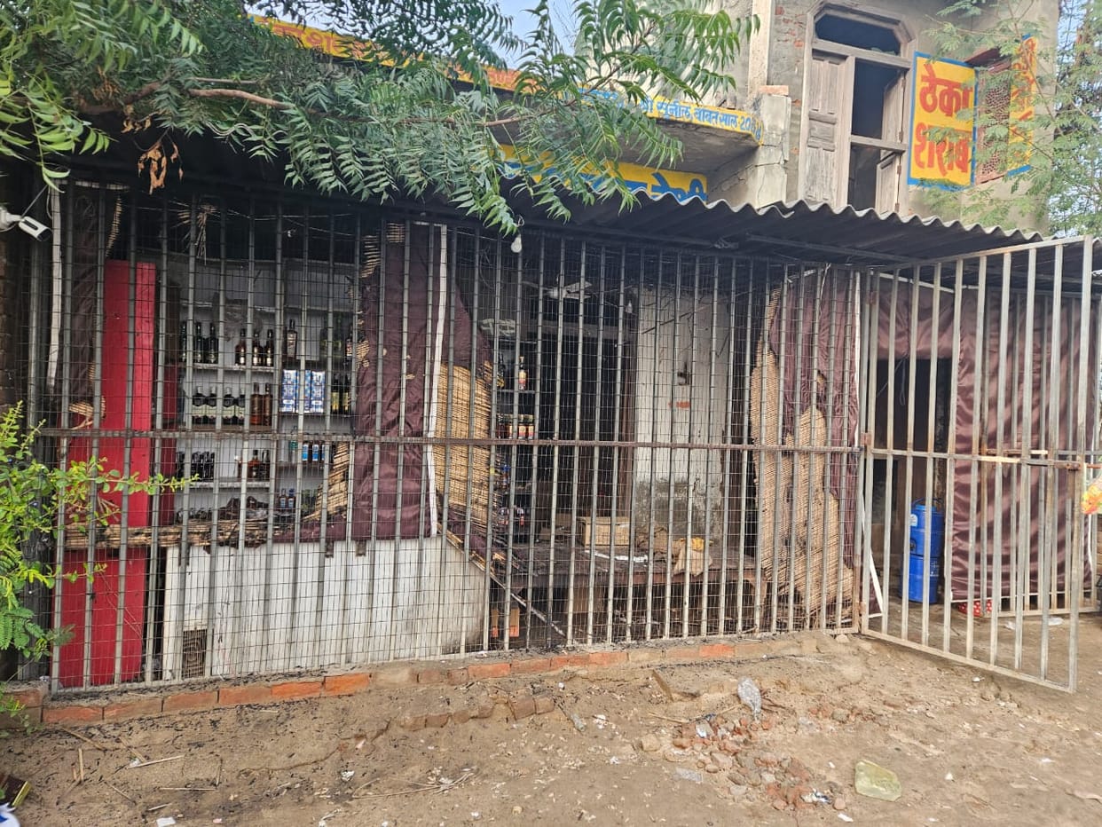 fire in wine shop
