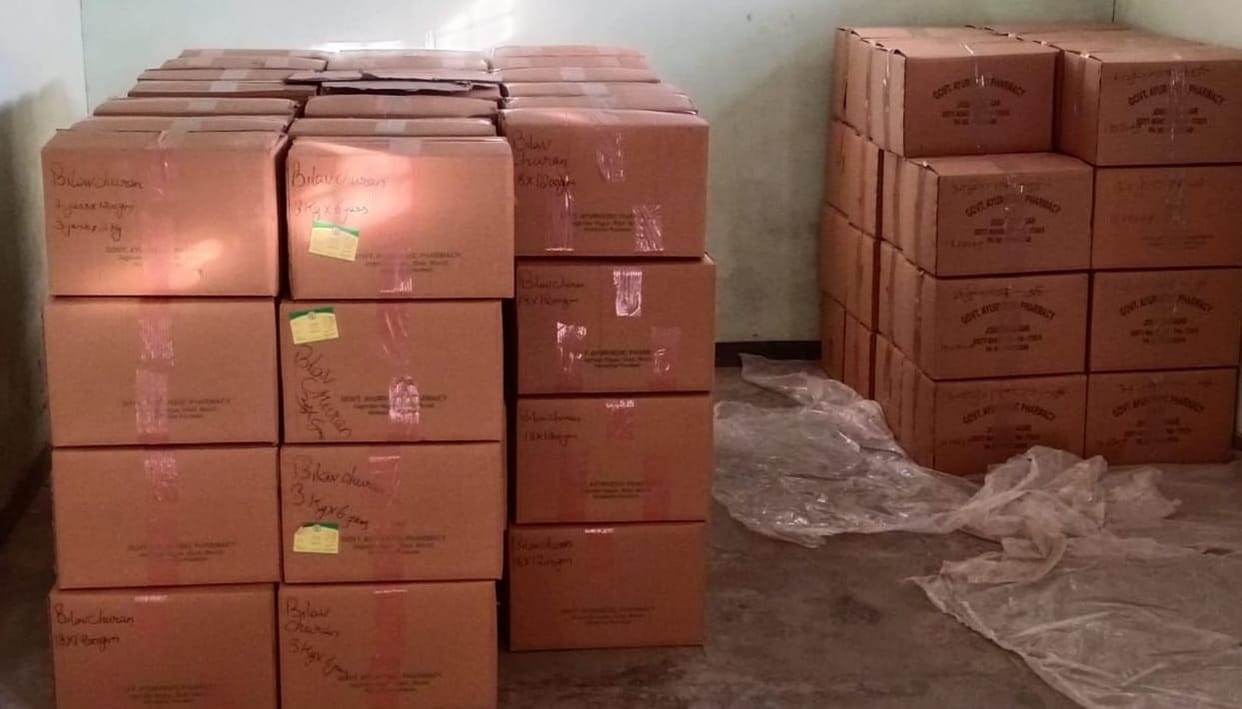 Expansion in infrastructure of Ayurvedic Pharmacy