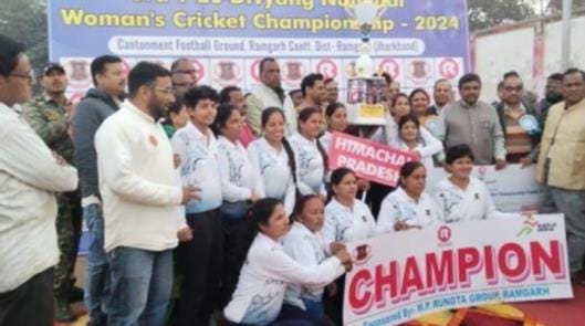Himachal's women disabled cricket team becomes champion