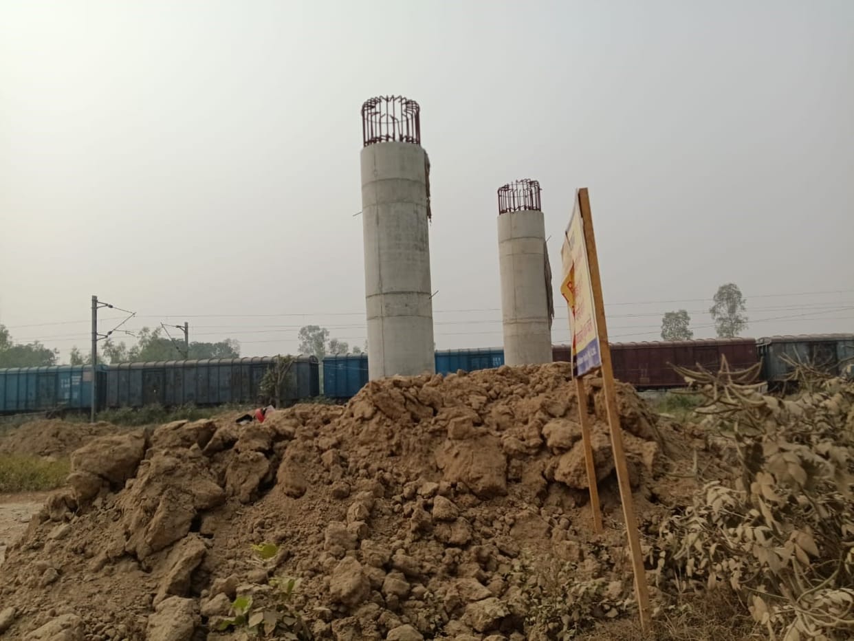 Permission granted to build a railway overbridge at Kasrak railway crossing...construction will begin soon