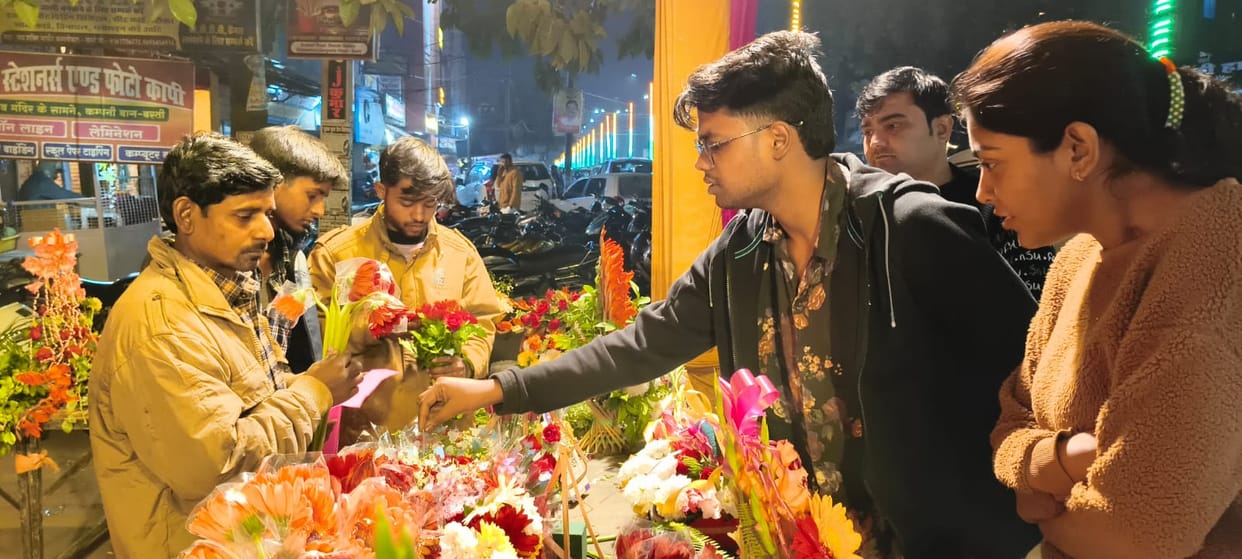 Welcome of New Year 2025, city immersed in celebration