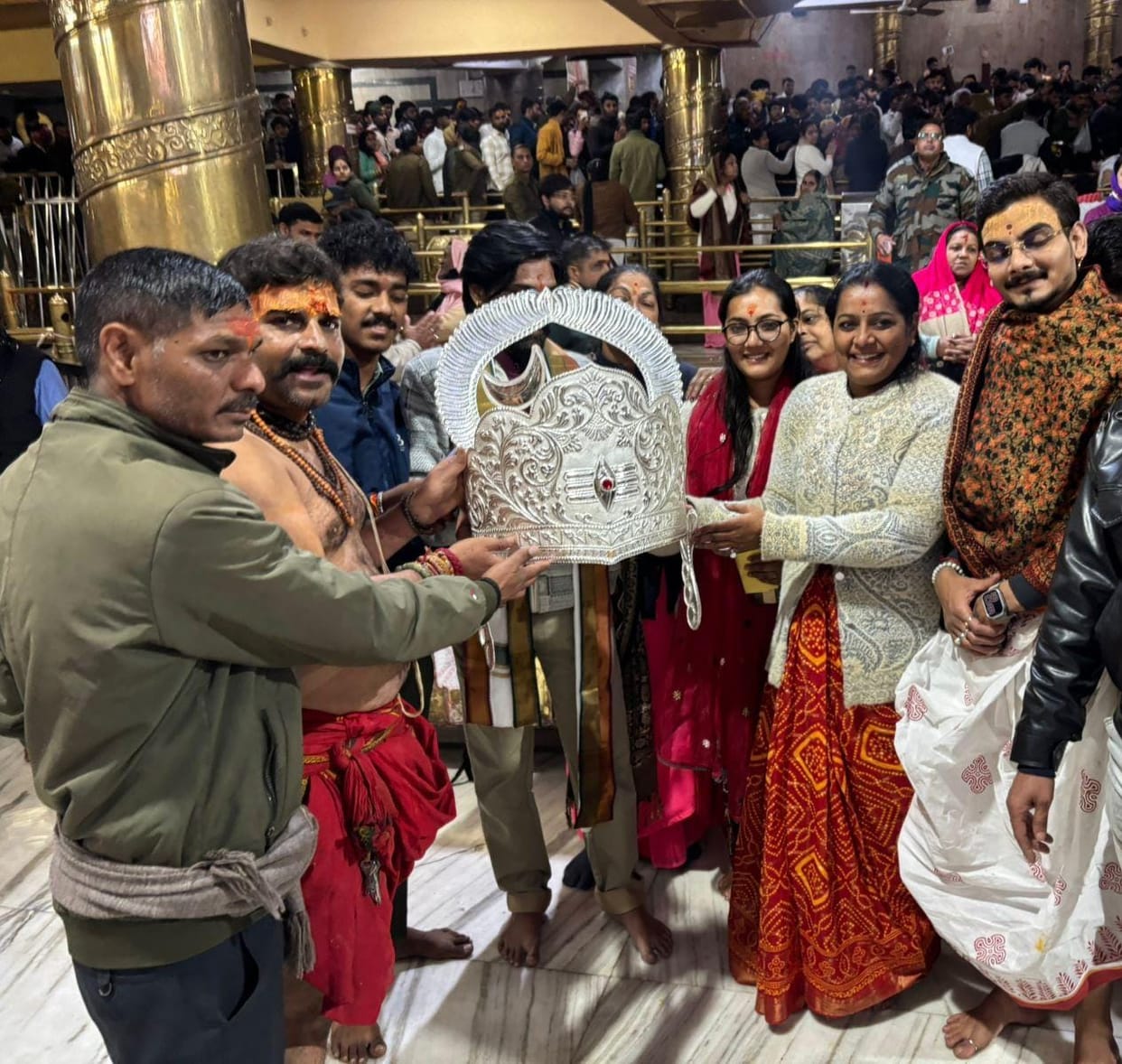 Innocent devotees reached the court of Baba Mahakal on New Year
