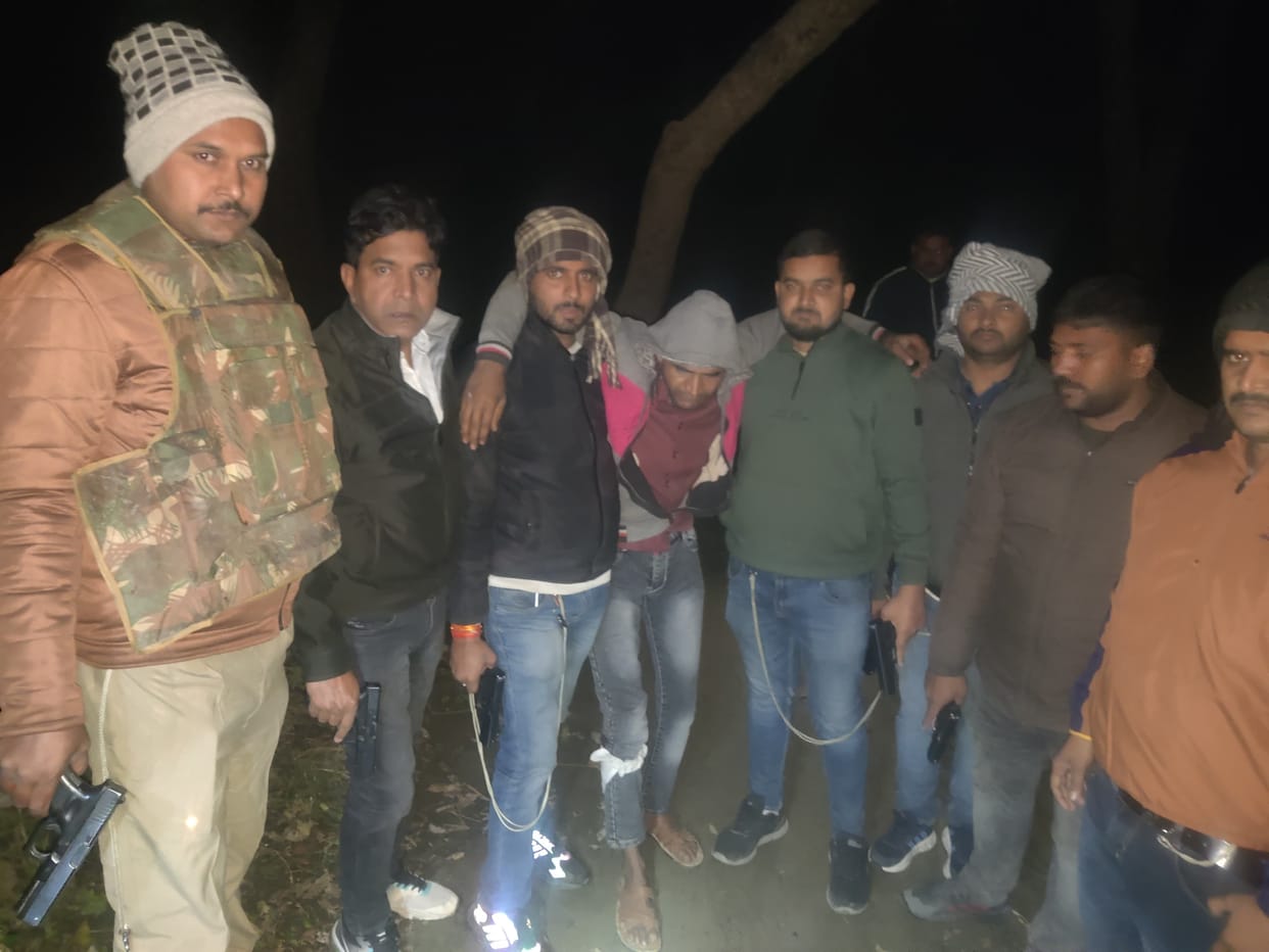Bahraich's history-sheeter caught in encounter, shot in leg