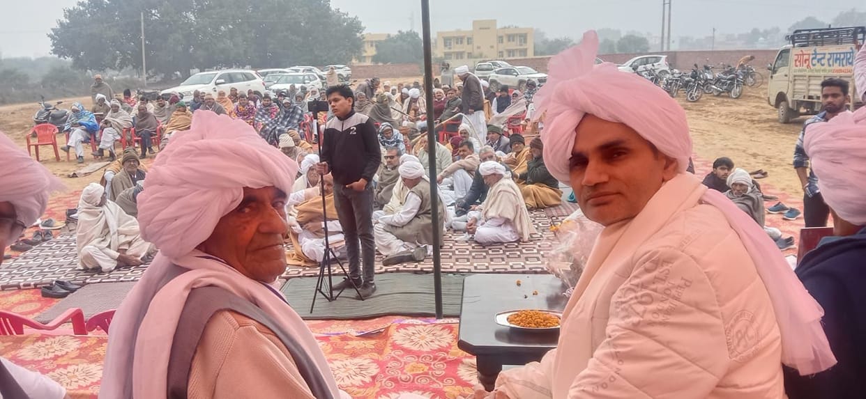 Promising people were honoured at Naugama Khap platform