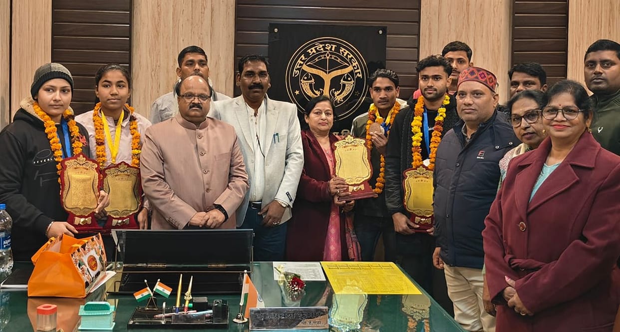 Five players of the district will participate in national athletics
