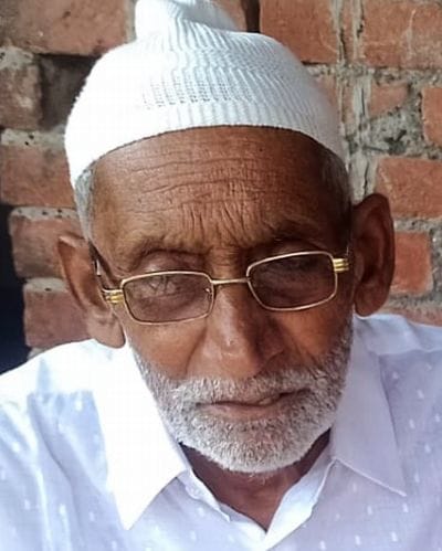 Farmer returning from the field died in a road accident