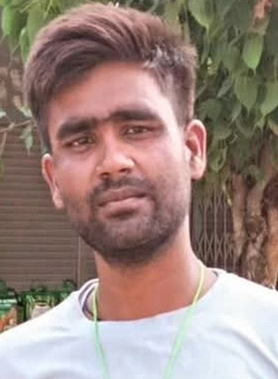 The young man who left home for the shop is missing