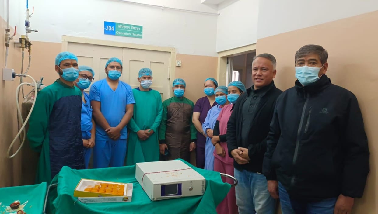 Now operations will be done through binoculars in Manali hospital