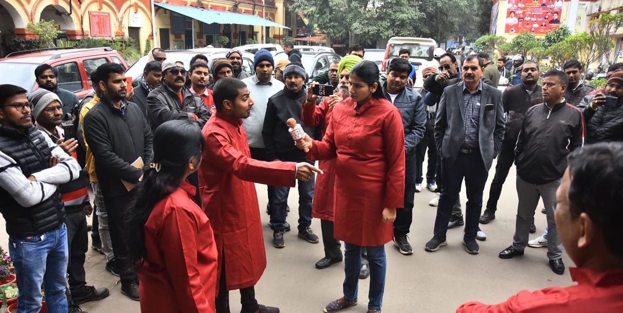 Tribute paid to Safdar Hashmi through street play