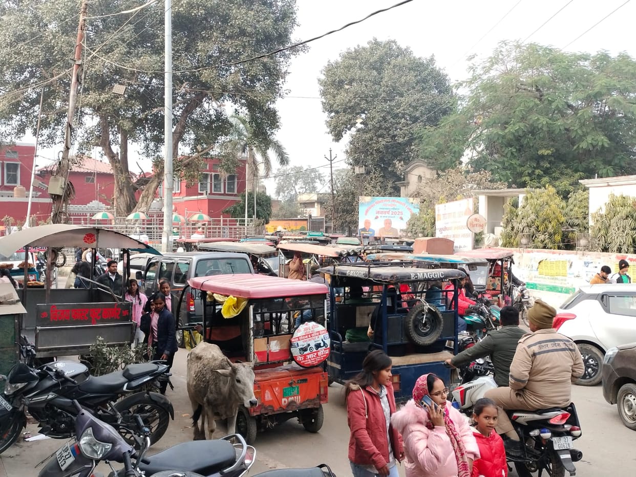 The traffic system derailed on the first day of the new year