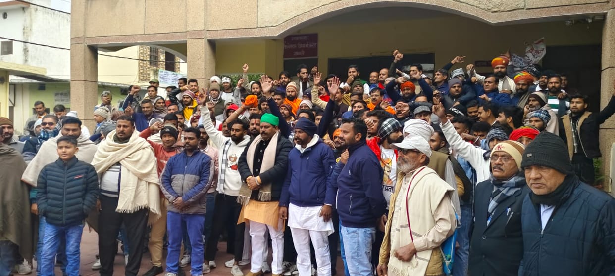 Hindu organizations created a ruckus in the Collectorate