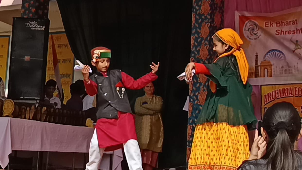 Sirmauri had a blast with Nati-Bhangra, Nitin and Iram were the best students.