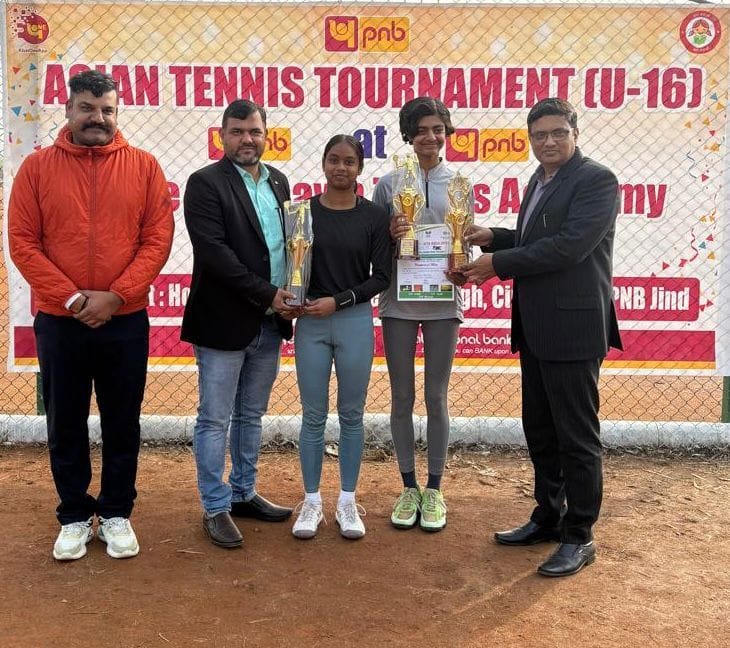 Asian Tennis Tournament held at Lion Tennis Academy of Pindara