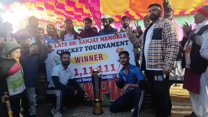 Satiwala captures Sanjay Thakur Memorial Cricket Trophy