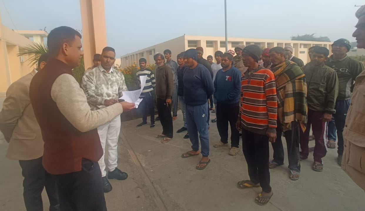 cjm inspected bhiwani jail