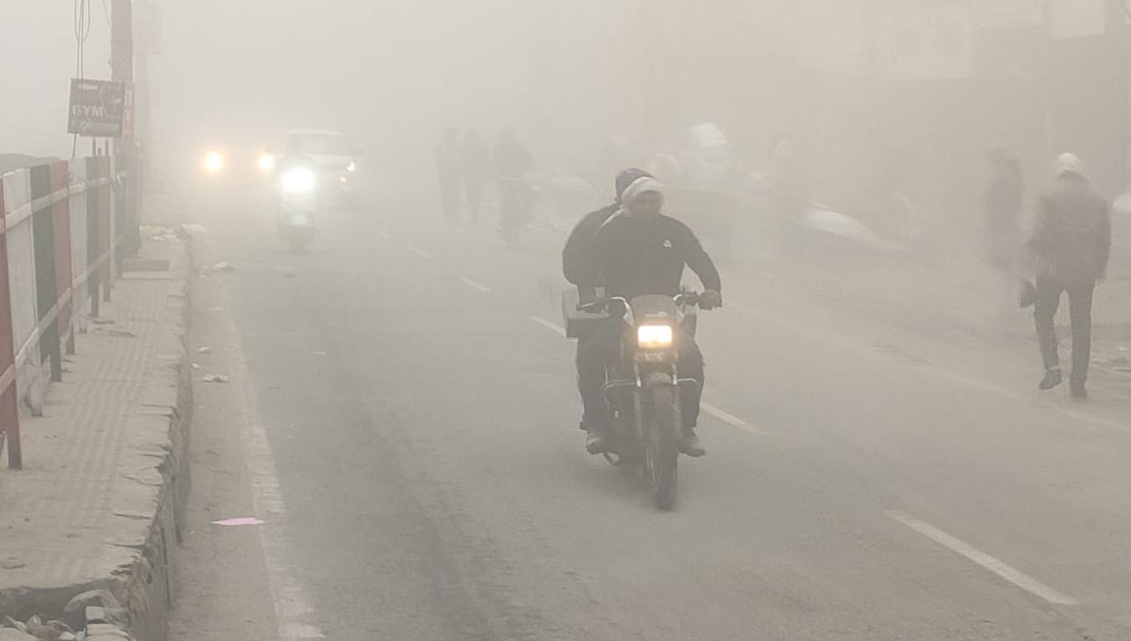visibility 10 to 20 meter