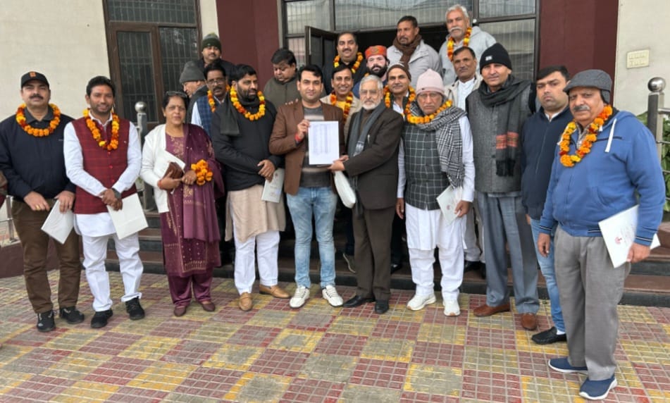 Bahadurgarh Mandal booth president election held unanimously