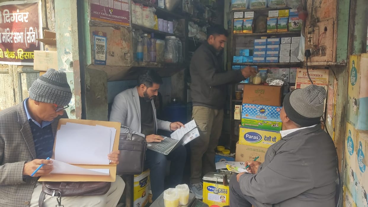 19 kg smelly ghee seized, destroyed