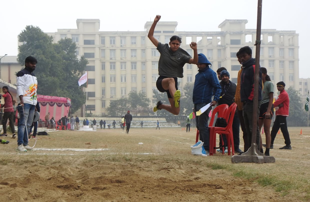 Mamta won in 400-800 meter race and Bhama won in long jump.