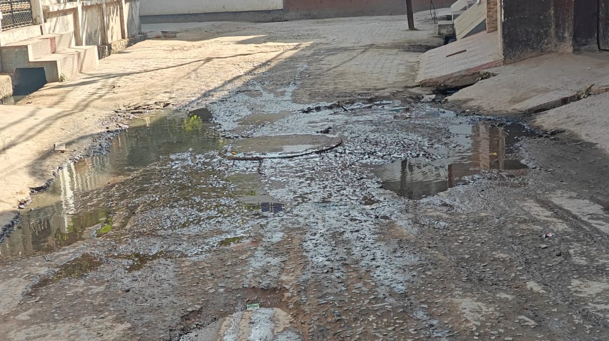 Estimate is being made to open the choke sewer line