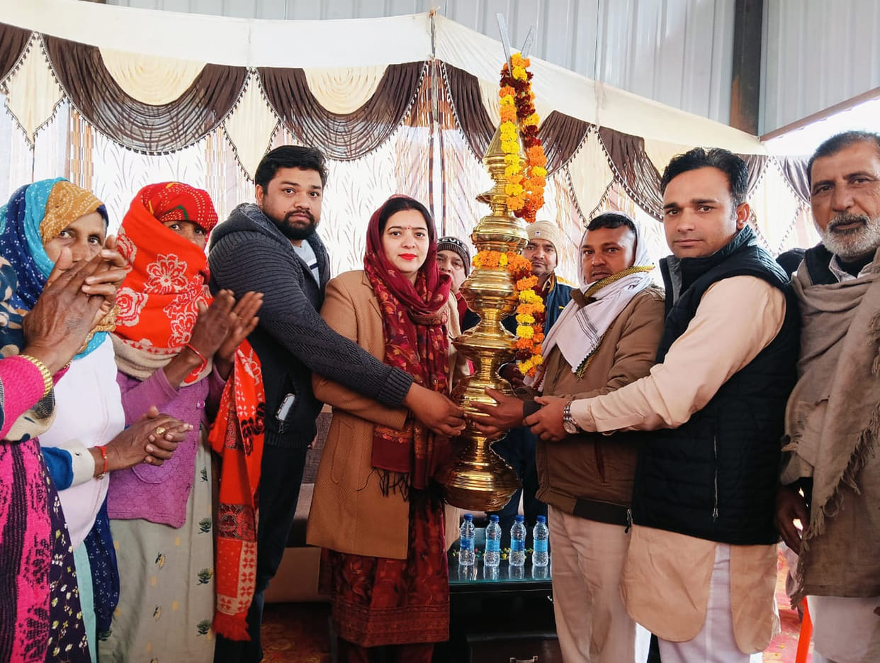 Kalash installed in Lord Valmiki temple of Chattar
