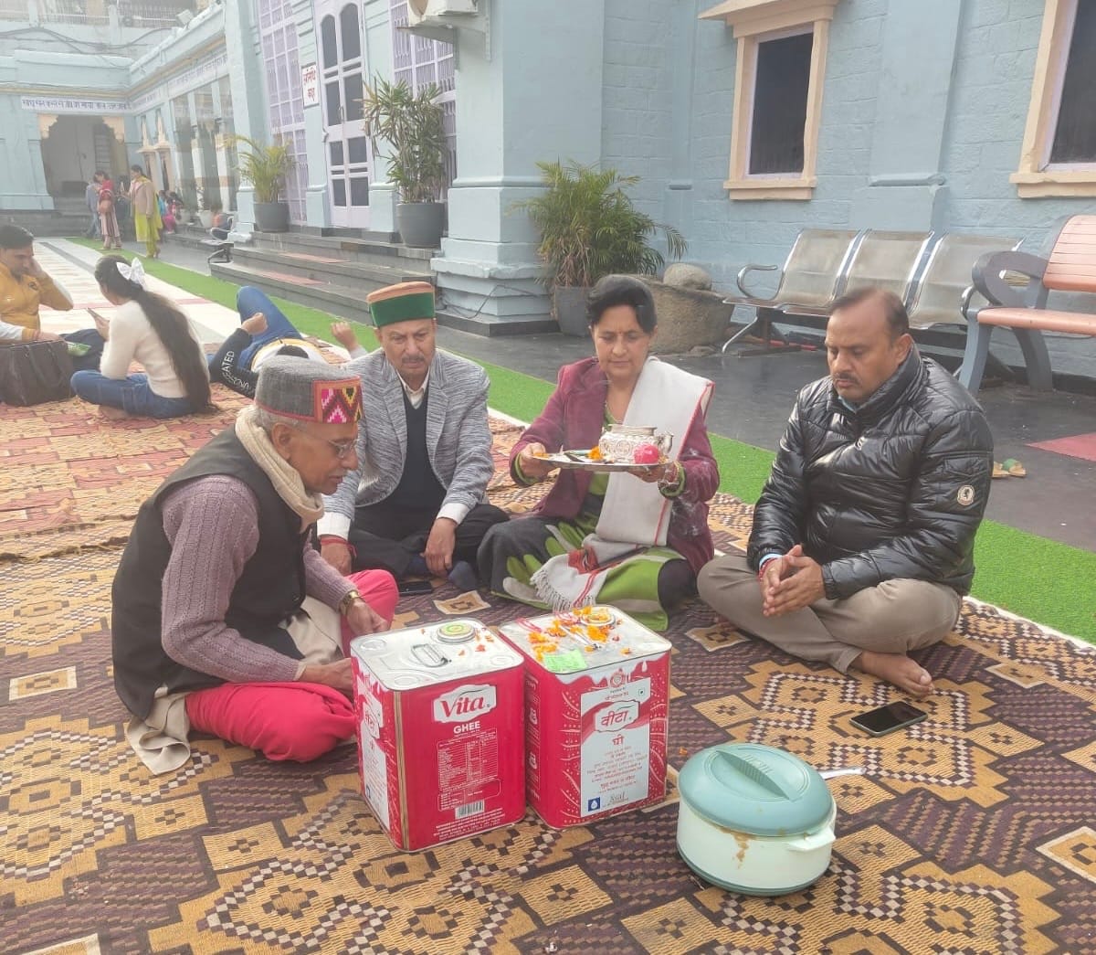 Mother Bajreshwari's Pindi will be decorated with 21 quintals of butter.