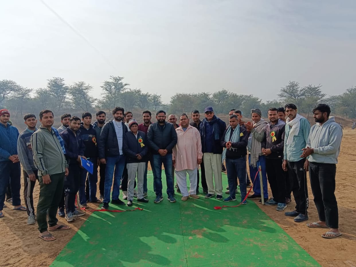 Cricket...Nangli Godha's team won